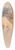 John Frederick Lewis - Head of a Young Woman 39.3 inch art pintail longboard deck