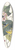 John James Audubon - Black and yellow warbler 39.3 inch art pintail longboard deck