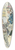 John Samuel Pughe - The same old game 39.3 inch art pintail longboard deck