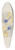 Jules Chadel - Ontwerp voor juweel, opgebouwd uit twee ronde helften, met goud, saffieren en briljanten 39.3 inch art pintail longboard deck