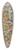 Jules Pascin - Southern Landscape 39.3 inch art pintail longboard deck