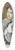Julian Alden Weir - The Grey Bodice 39.3 inch art pintail longboard deck