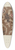 Julie C. Brush - Printed Cotton 39.3 inch art pintail longboard deck
