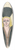 Karl Wiener - Dame 39.3 inch art pintail longboard deck
