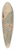 Keisai Eisen - Woman in Checked Kimono 39.3 inch art pintail longboard deck