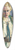 Konrad Mgi - Alma Koskeli portree 39.3 inch art pintail longboard deck
