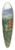 Konrad Mgi - Norra maastik 39.3 inch art pintail longboard deck