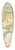 Leonard Leslie Brooke - Pig rolls down the hill in a barrel 39.3 inch art pintail longboard deck