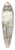 Leonardo Marini - Design for a Stage Set; A Classical Courtyard and Colonnade with a Statue of Minerva 39.3 inch art pintail longboard deck