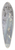 Leon Kamir-Kaufmann - Allegory of winter 39.3 inch art pintail longboard deck