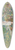 Leon Kamir-Kaufmann - Garden de Louveciennes 39.3 inch art pintail longboard deck