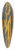 Lon Spilliaert - Leclair Vert Sur La Mer 39.3 inch art pintail longboard deck
