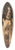 Louis-Godefroy Jadin - Two Dogs 39.3 inch art pintail longboard deck