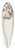 Louis Moritz - Tulp 39.3 inch art pintail longboard deck