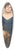 Louis Weissenbacher - Dame in blauem Kleid und Fuchsfell 39.3 inch art pintail longboard deck
