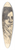 Lovis Corinth - Head of Woman (Frauenkopf) 39.3 inch art pintail longboard deck