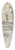 Marius Bauer - Badende Indirs aan de oever van de Ganges 39.3 inch art pintail longboard deck