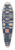Martha L. Lanscher - Woven Coverlet 39.3 inch art pintail longboard deck