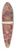 Mary Berner - Carpet Bag 39.3 inch art pintail longboard deck