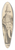Mary Darly - The Fortunate Macaroni 39.3 inch art pintail longboard deck