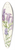Mary Vaux Walcott - Purple Pentstemon. Pentstemon lyallii 39.3 inch art pintail longboard deck