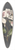 M. de Gijselaar - Pelargonium album bicolor 39.3 inch art pintail longboard deck
