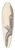 Mildred Ford - Andiron (one of pair) 39.3 inch art pintail longboard deck