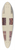 Millia Davenport - Printed and Woven Cotton 39.3 inch art pintail longboard deck