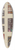 Millia Davenport - Printed Delaines 39.3 inch art pintail longboard deck