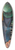 Mose Kisling - Cret, vue sur le Canigou 39.3 inch art pintail longboard deck