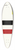 Myriam Thyes - Four irregular spaces 39.3 inch art pintail longboard deck