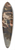 Nicolas Chapron - The Union of Venus and Bacchus 39.3 inch art pintail longboard deck