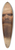 Nils Jakob Olsson Blommr - Bearded Man, Modelsketch 39.3 inch art pintail longboard deck