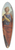 Ortolano - St Margaret 39.3 inch art pintail longboard deck