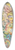 Oskar Laske - Die verzauberte Insel (Sturm) 39.3 inch art pintail longboard deck