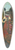 Paula Modersohn-Becker - Old poor woman with a glass ball and poppies 39.3 inch art pintail longboard deck