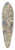 Paul Klee - Laternen (Street Lamps) 39.3 inch art pintail longboard deck