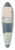 Paul Klee - Three Houses 39.3 inch art pintail longboard deck