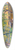 Paul Madeline - Cour De Ferme 39.3 inch art pintail longboard deck
