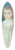 Pierre-Auguste Renoir - Lucie Berard (Child in White) 39.3 inch art pintail longboard deck