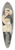 Pipein Gamba - Bilz (atto III) 39.3 inch art pintail longboard deck