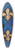 Prosper Lafaye - fleurs de lys dans un cadrillage 39.3 inch art pintail longboard deck