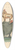 Raoul Du Bois - Carving 39.3 inch art pintail longboard deck