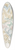 Reijer Stolk - Zittende naakte figuur naast een vaas met bloemen 39.3 inch art pintail longboard deck