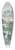Robert John Thornton - The Blue Egyptian Water-Lily 39.3 inch art pintail longboard deck