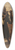 Rudolf Ernst - The Snake Charmer 39.3 inch art pintail longboard deck