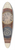 Samuel Fineman - Mantel Clock or Shelf Clock 39.3 inch art pintail longboard deck