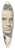 Samuel Johnson Woolf - Rexford Guy Tugwell 39.3 inch art pintail longboard deck