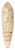 Samuel Palmer - The Forum, Rome 39.3 inch art pintail longboard deck