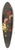 Simon Verelst - Bouquet de fleurs 39.3 inch art pintail longboard deck